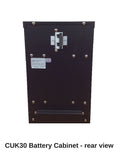 CUK30 Battery Cabinet - rear view
