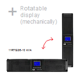 On Line Double Conversion UPS - ABB PowerValue 11RT G2, 6kVA, 2U+3U, Premium Series, Rack/Tower - For 7-8 Servers or up to 15 PCs