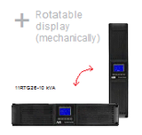 On Line Double Conversion UPS - ABB PowerValue 11RT G2, 10kVA, 2U+3U, Premium Series, Rack/Tower