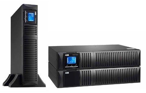 On Line Double Conversion UPS - ABB PowerValue 11RT G2 B, 2kVA 2U, Premium Series, Rack/Tower - For 1-2 x Servers or 1 x Server & 2-3 PCs